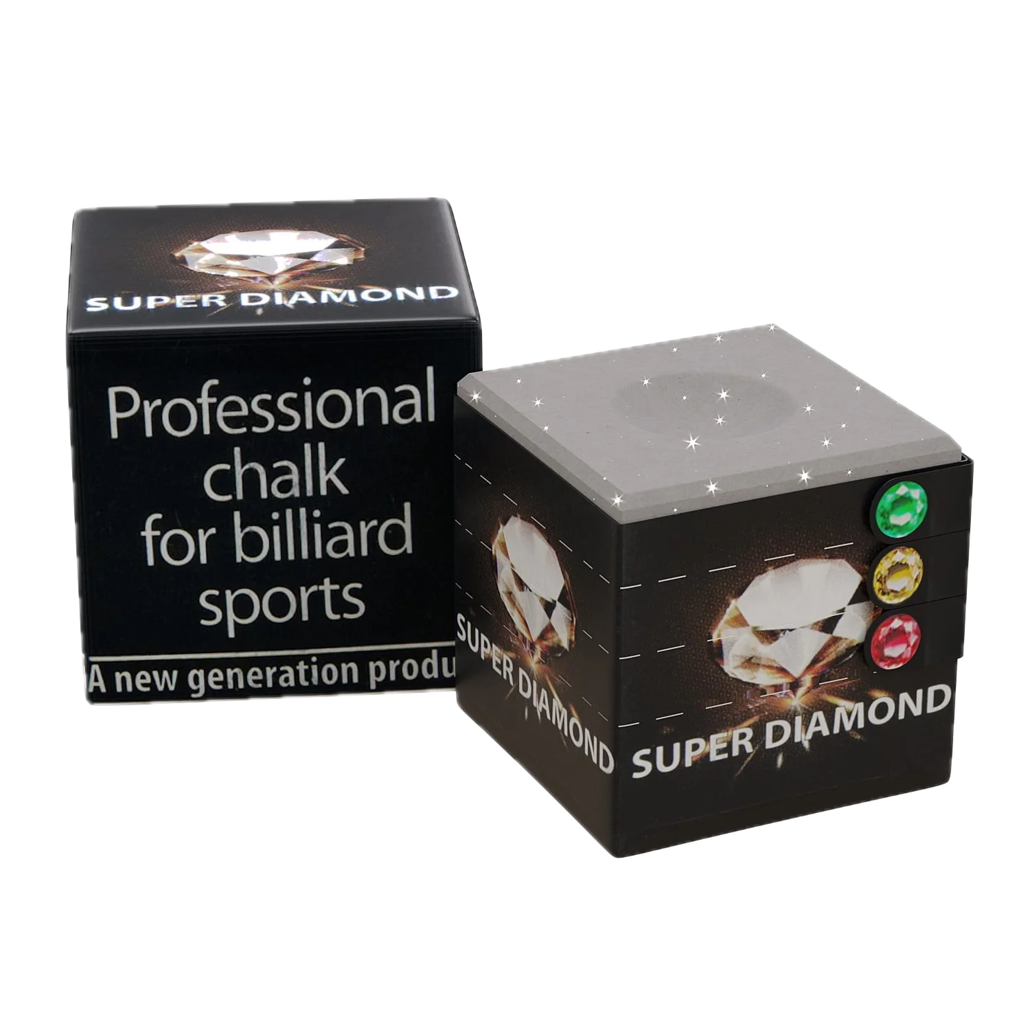 Мел для бильярда Super Diamond серый